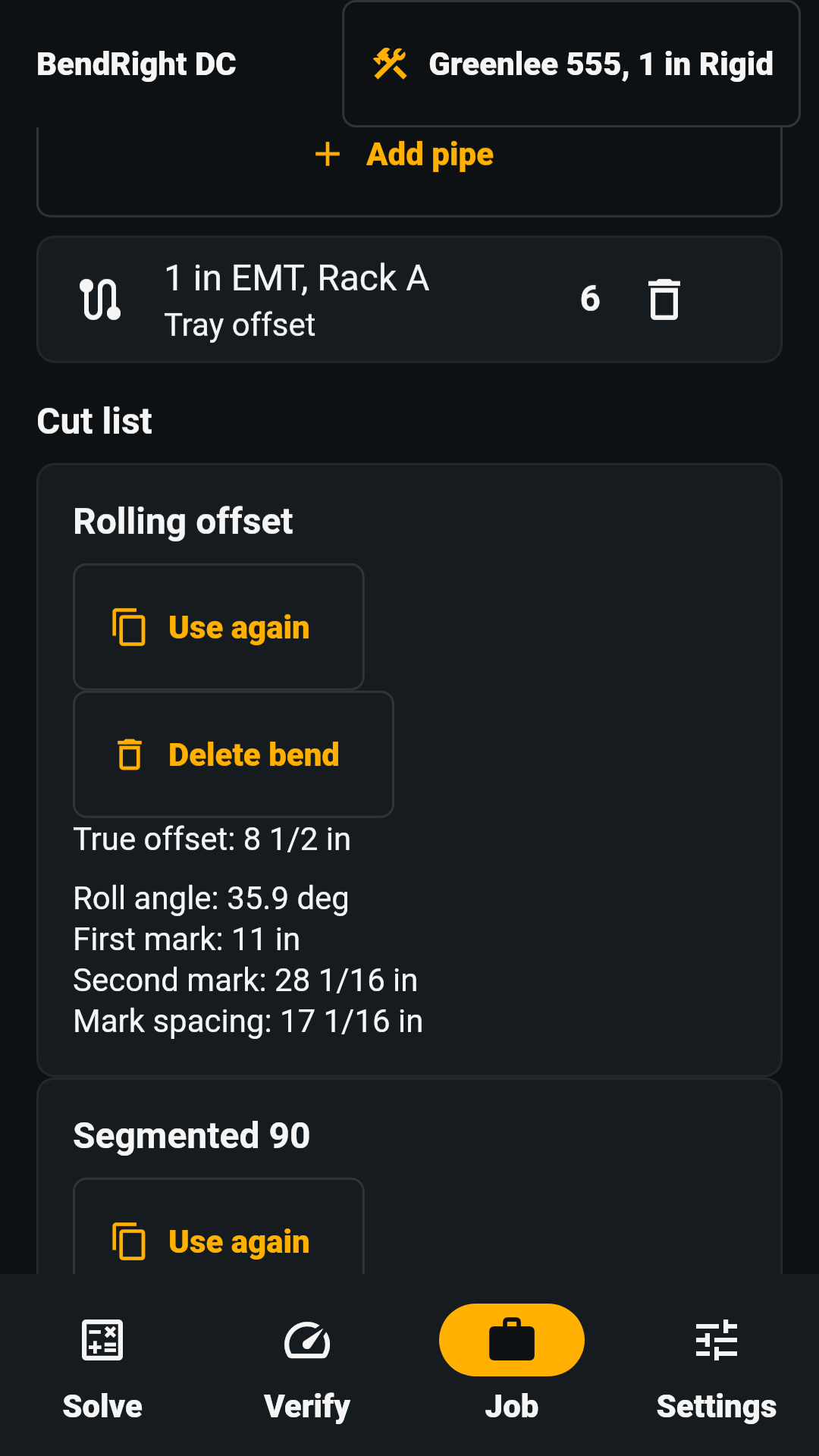 Job cut list