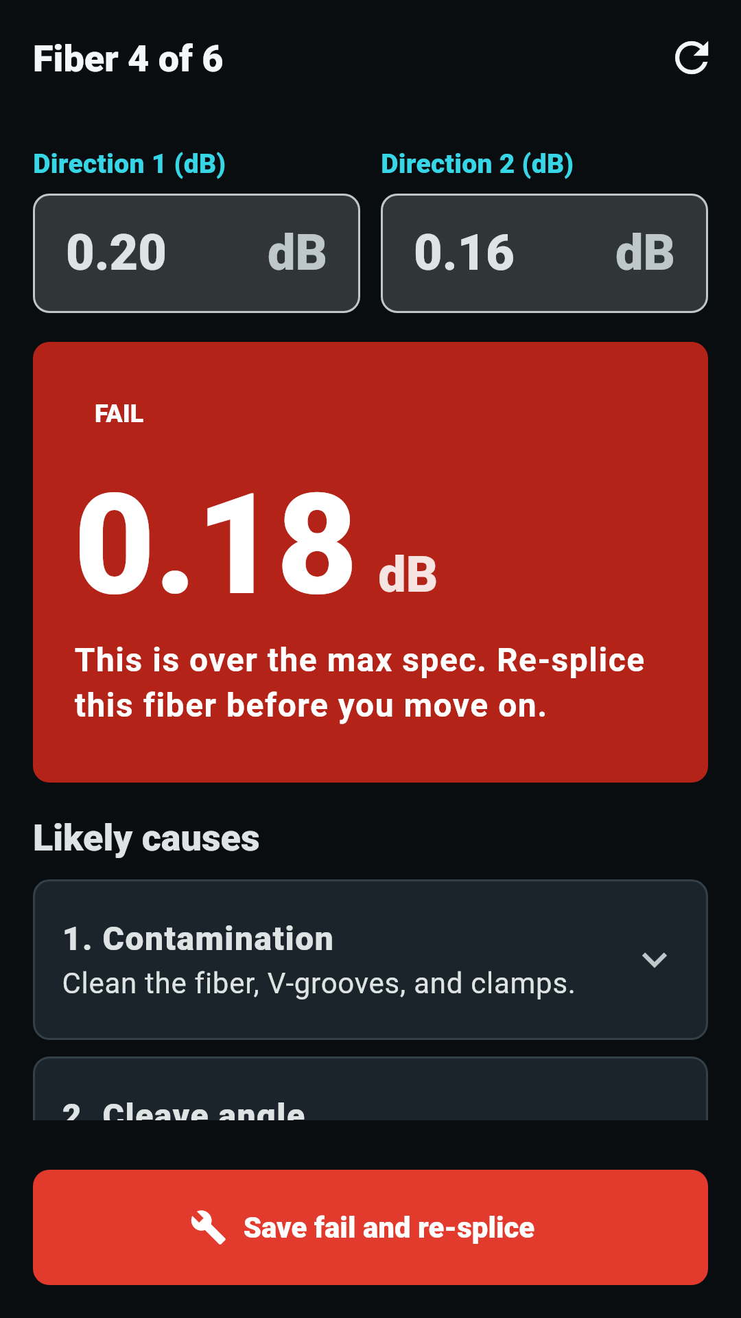 SpliceCoach DC cause coach screen